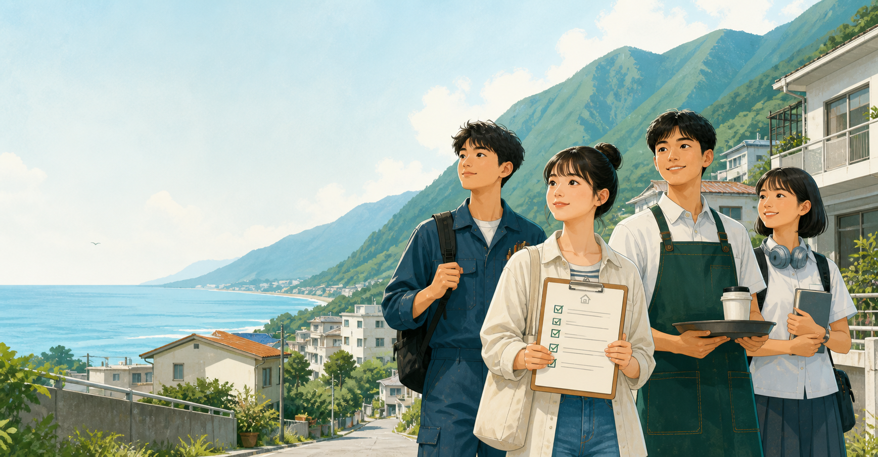 花蓮山海與學生安心賃居及工讀宣導